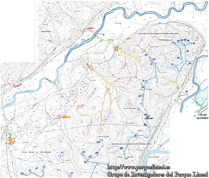 mapa batalla jarama espolon vaciamadrid