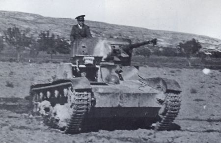 tanque t-26 en seseña