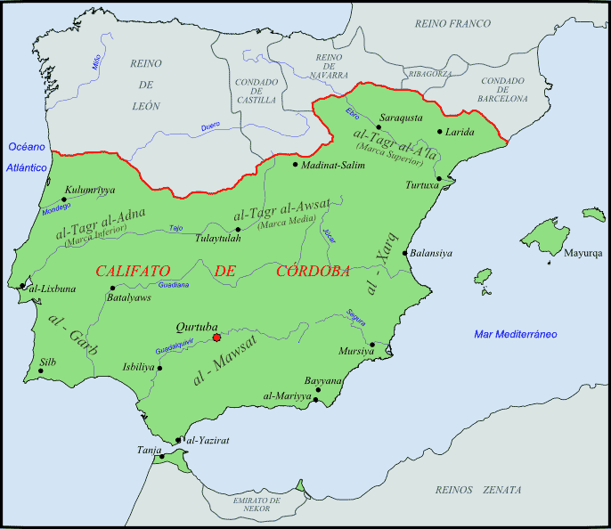 al-andalus sobre el año 1000