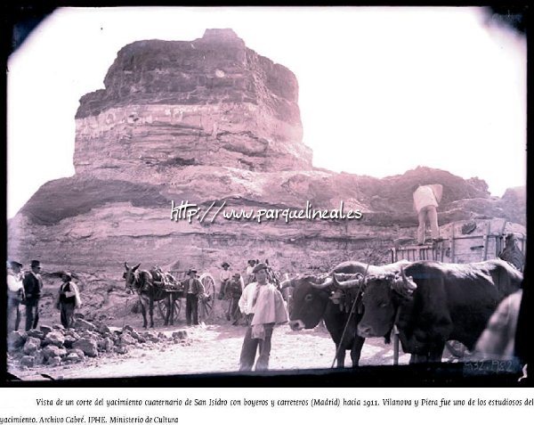 Yacimiento de San Isidro en 1911