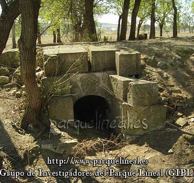 almenara de desagüe de la novena esclusa