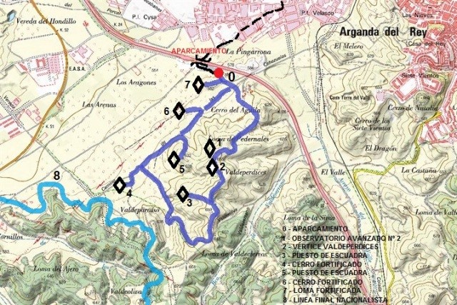 PLANO DE LA 5ª RUTA GCE