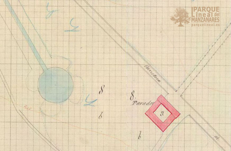 Plano catastral de vaciamadrid 1860